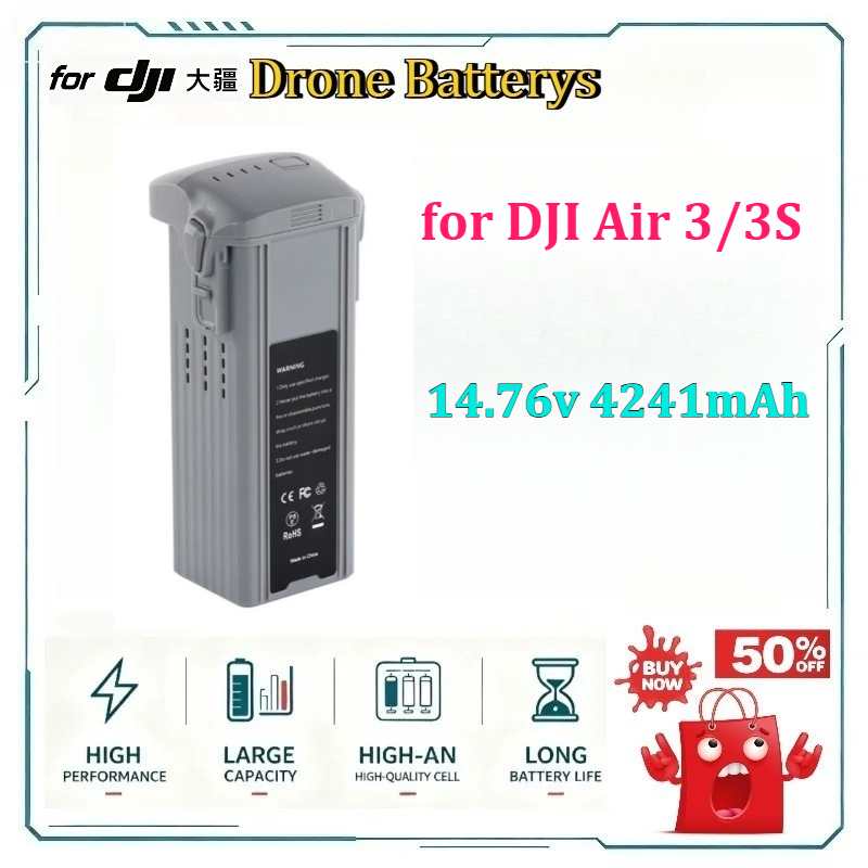 Drone Battery 3S - for Air 3/3S Drone Battery 14.76v