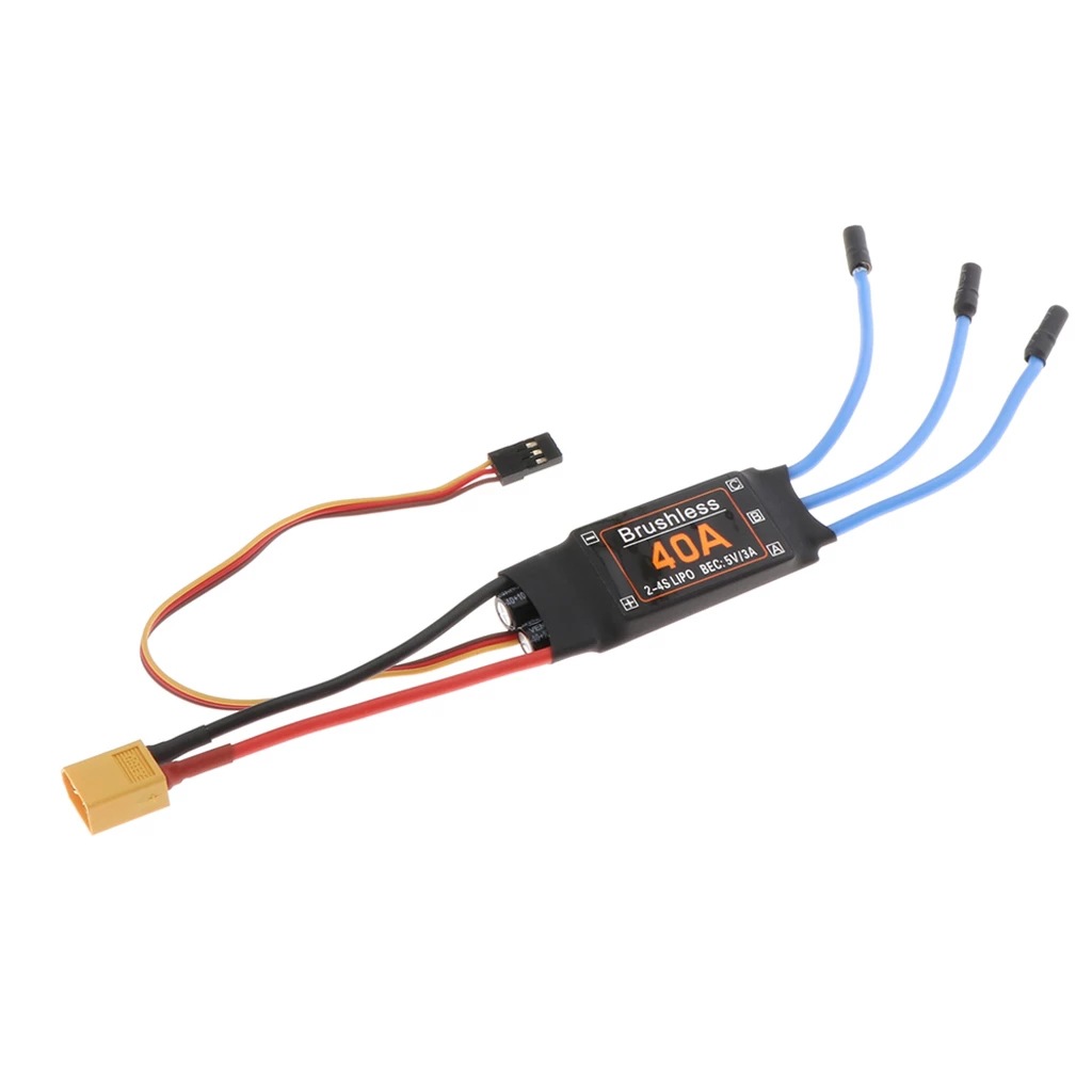 40A Brushless ESC  2-4S Electr - Drone Battery 4S ulasan dan harga
